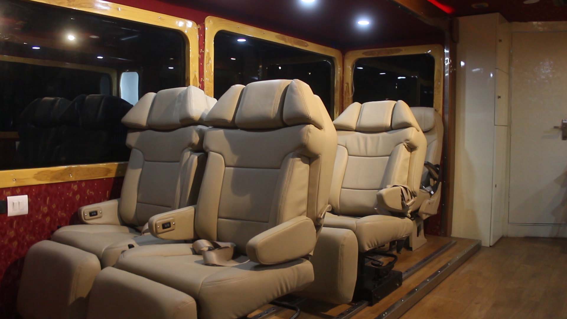 Theatre room seating space