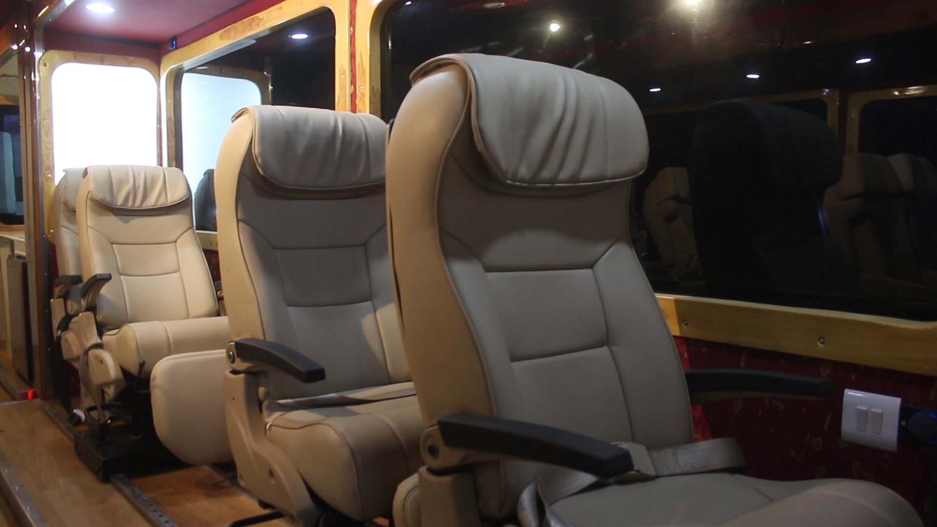 Theatre room seating space