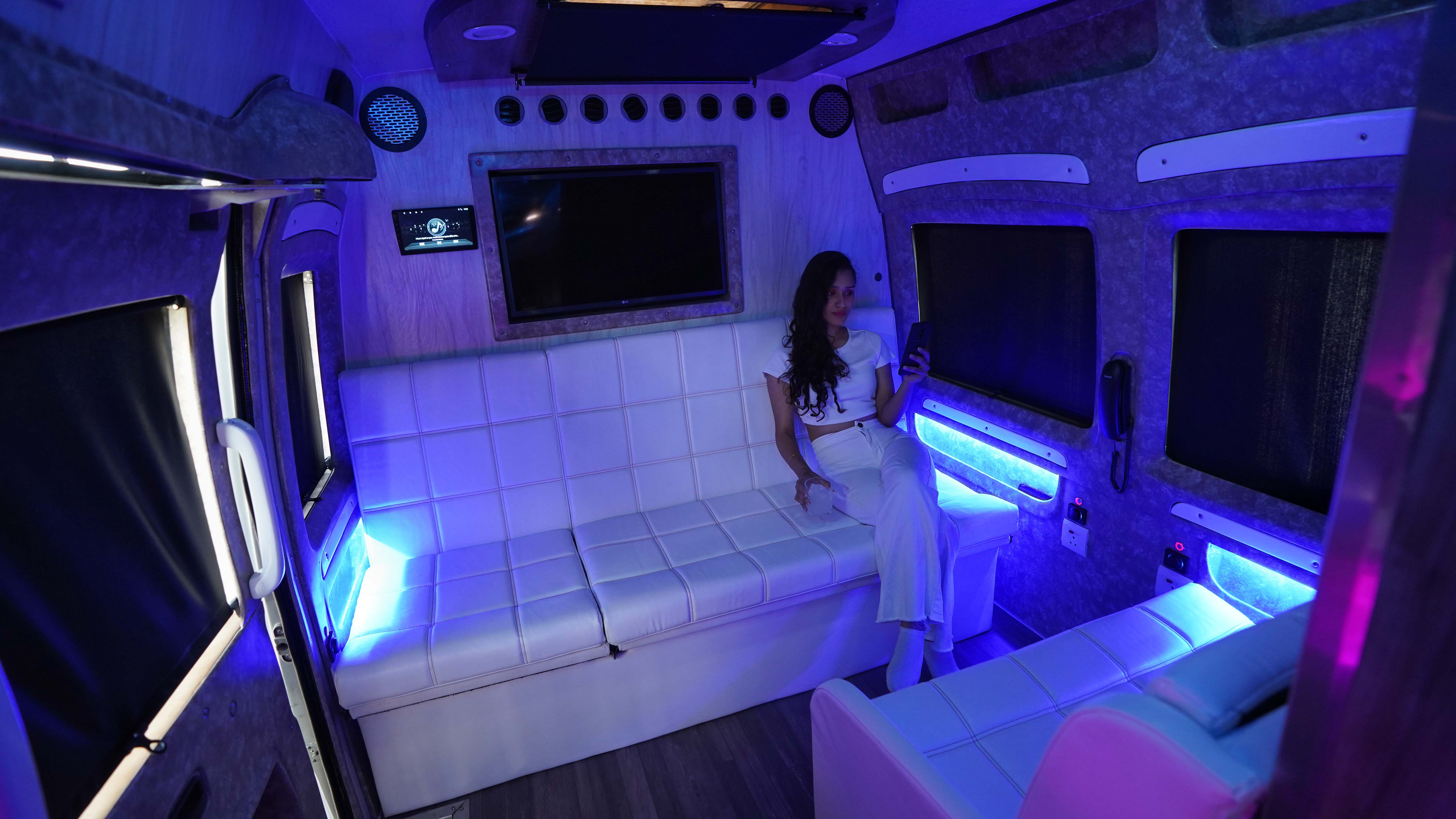 Lounge Area (Night Time View)